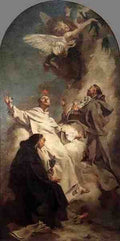 Piazzetta Giovanni Battista Three Dominican Saints 5 A4 Photo Print