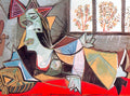 Picasso 1939 Femme Tendue Sur Un Divan Art A4 Photo Print