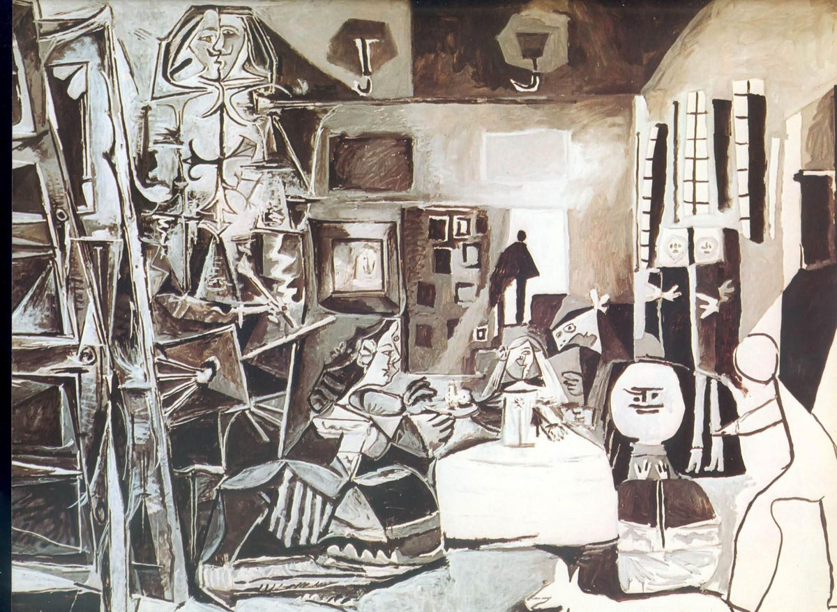 Picasso 1957 Les Mnines Daprs Velasquez Art A4 Photo Print