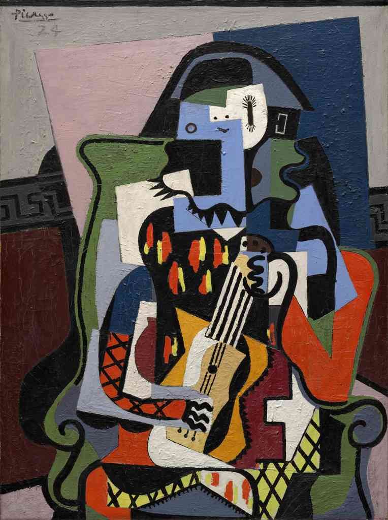 Picasso Abstract 1924 Modernism A4 Photo Print