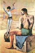 Picasso Pablo Acrobat And Ball 1905 Art A4 Photo Print
