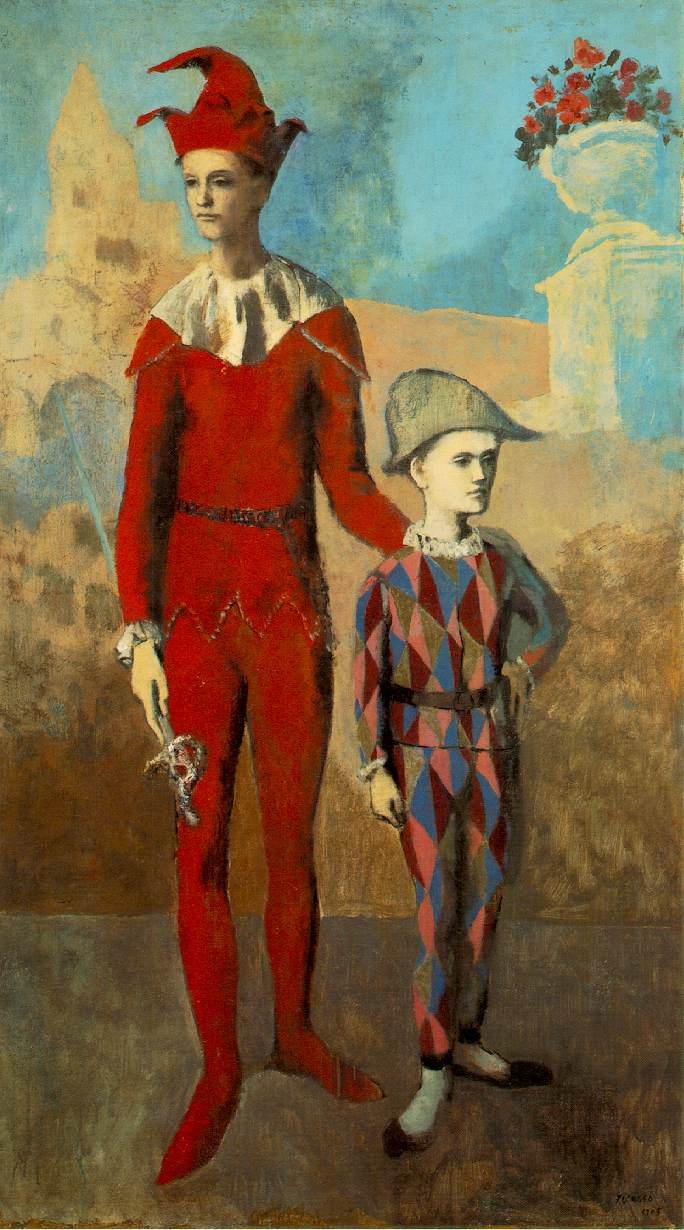 Picasso Pablo Acrobat And Young Harlequin, 1905 Art A4 Photo Print