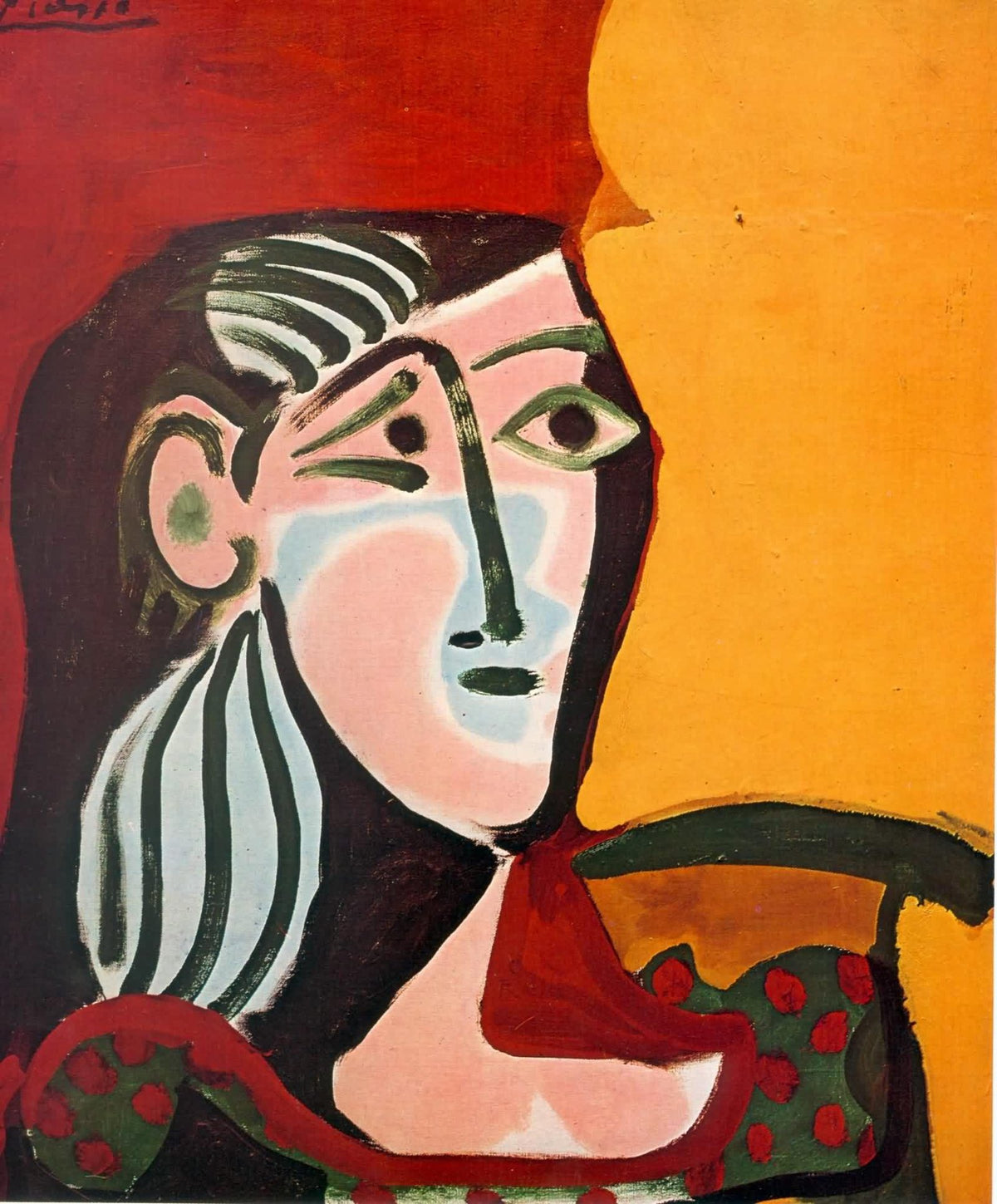 Picasso Pablo Buste De Femme 1959 Art A4 Photo Print