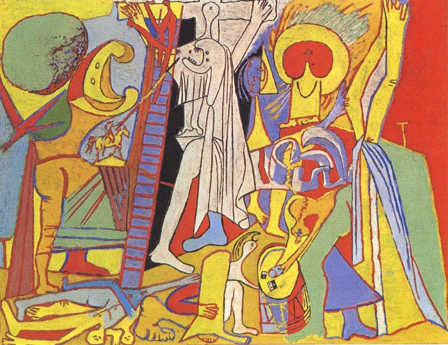 Picasso Pablo Crucifixion 1930 Art A4 Photo Print
