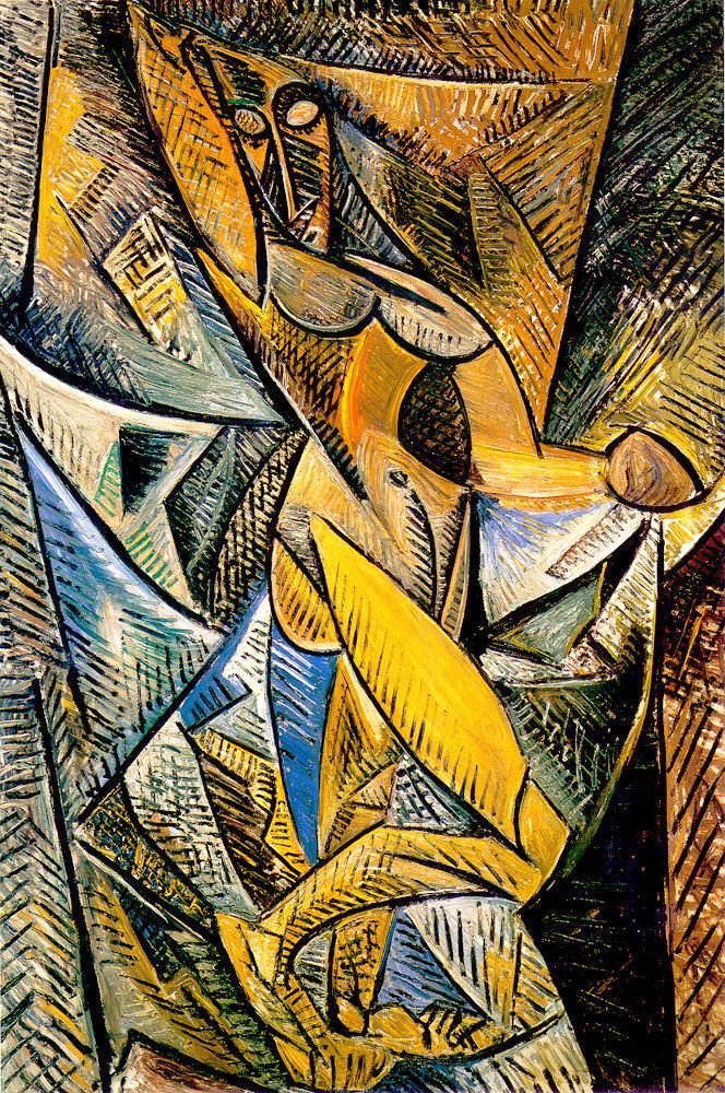 Picasso Pablo Dance Of The Veils 1907 (2) Art A4 Photo Print