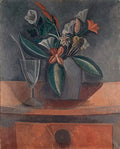 Picasso Pablo Flowers In A Grey Jar 1908 Art A4 Photo Print