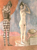 Picasso Pablo Harlequin's Family, 1905 Art A4 Photo Print