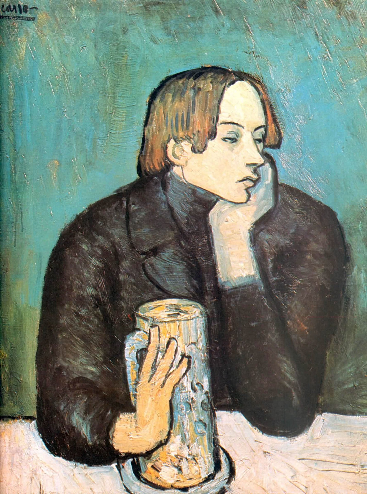 Picasso Pablo Jaime Sabarts 1901 Art A4 Photo Print