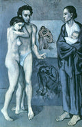 Picasso Pablo La Vie, 1903 Art A4 Photo Print