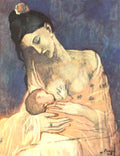 Picasso Pablo Mother And Child, 1905 Art A4 Photo Print