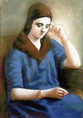 Picasso Pablo Olga Art A4 Photo Print