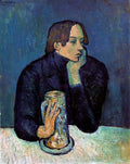 Picasso Pablo Sabartes 1901 Art A4 Photo Print