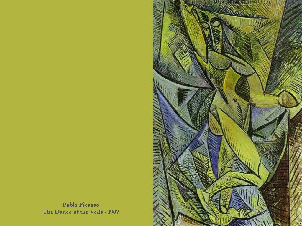 Picasso Pablo The Dance Of The Veils 1907 Art A4 Photo Print
