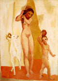 Picasso Pablo The Girl With A Goat, 1906 Art A4 Photo Print