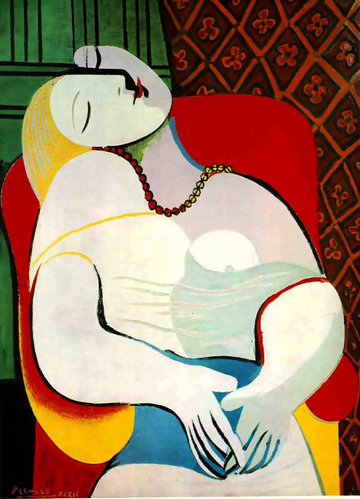 Picasso Pablo Woman 1932 Art A4 Photo Print