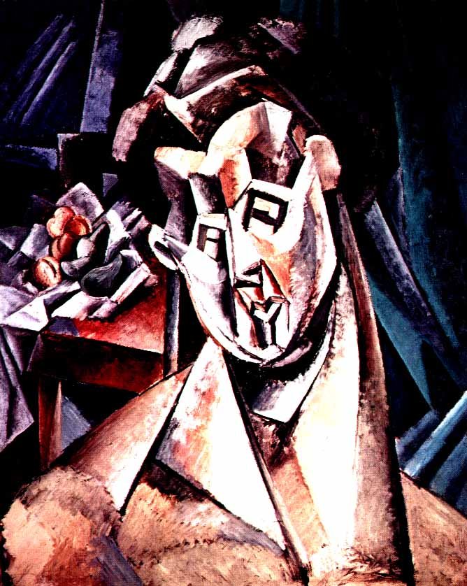 Picasso Pablo Woman With Pears 1909 Art A4 Photo Print