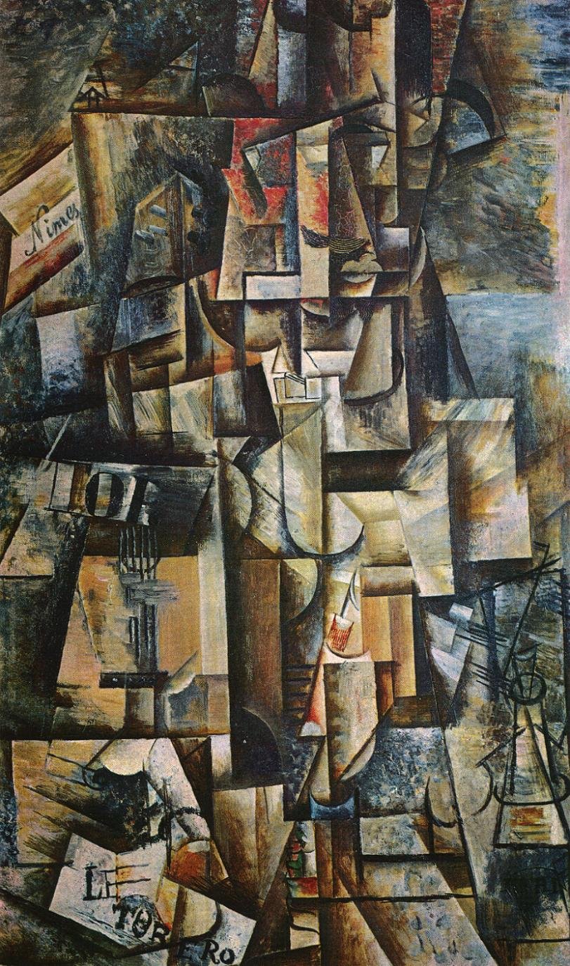 Picasso The Aficionado Art A4 Photo Print