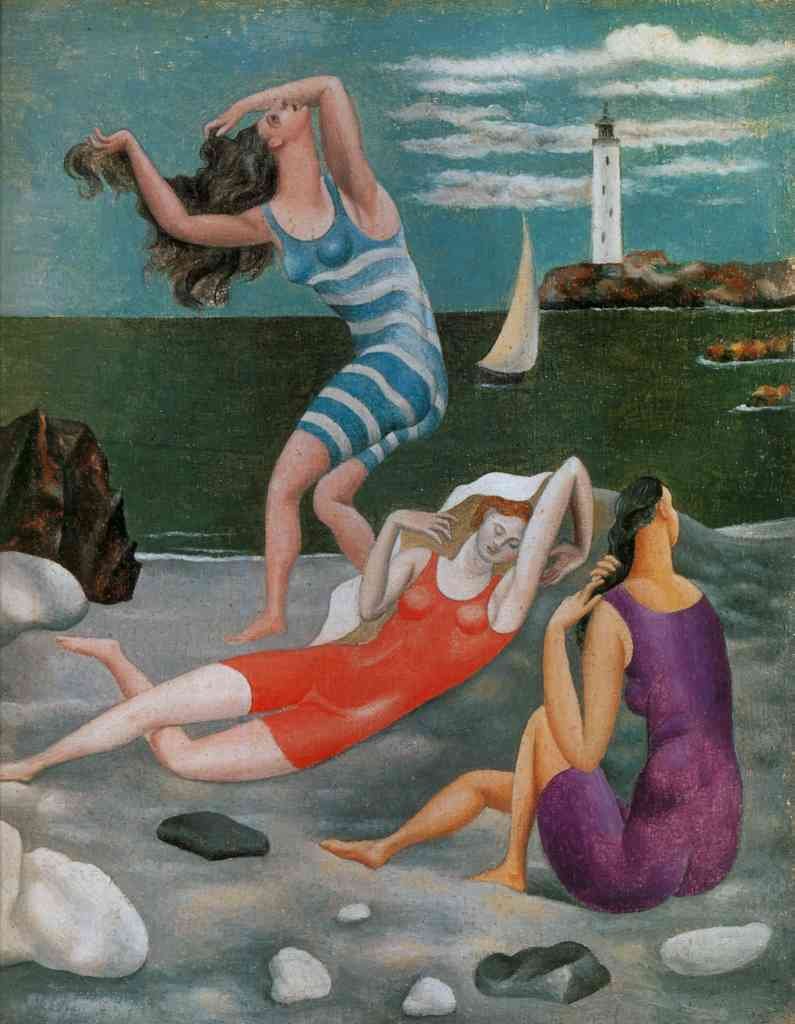 Picasso The Bathers Modernism A4 Photo Print