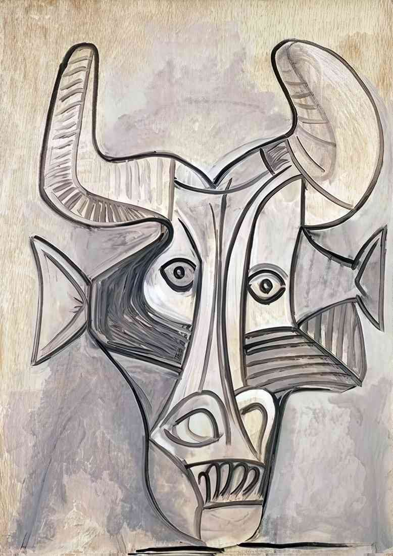 Picasso minotaure A4 Photo Print