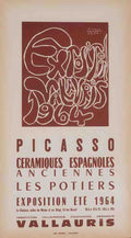 PicassoCeramiques64 Vintage Advert A4 Photo Print