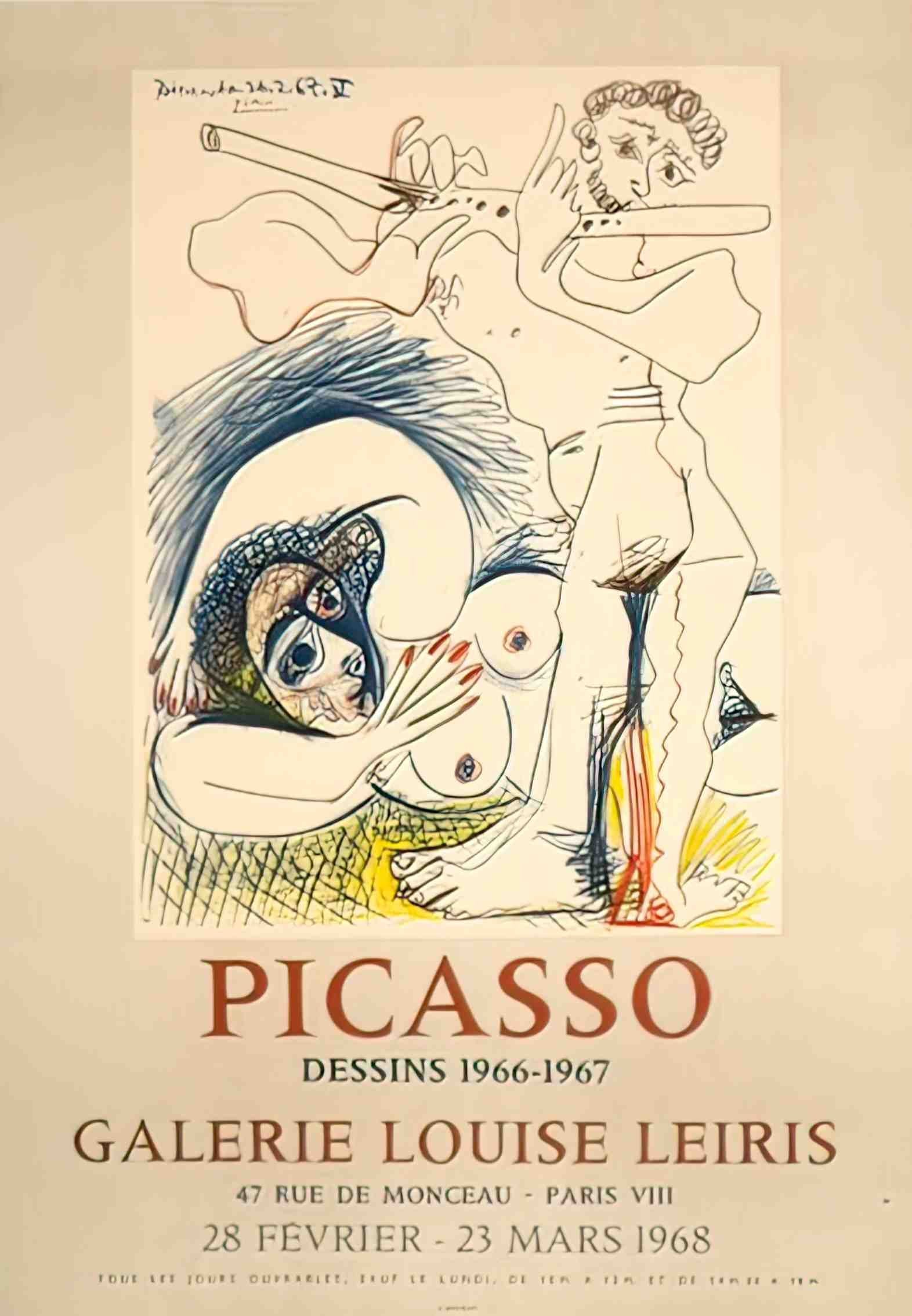 PicassoGalerieLouise Advert A4 Photo Print