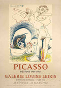 PicassoGalerieLouise Vintage Advert A4 Photo Print