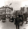 Piccadilly Circus 1895 Vintage A4 Photo Print