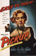 Pickup Woman Pearls 1950s Vintage Retro Advert Poster