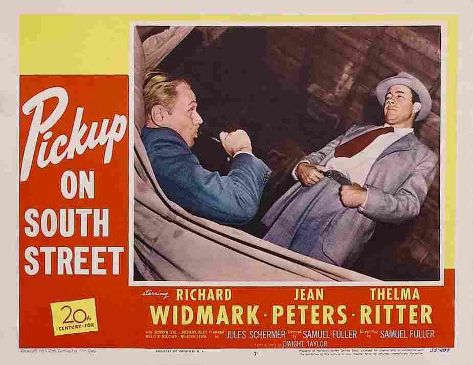 Pickup on South Street 07  film star poster A4 Photo Print