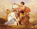 Picou Henri Pierre Clipping CupidS Wings A4 Photo Print