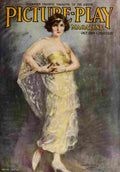 Picture Play Cover 1919 10 film star poster A4 Photo Print