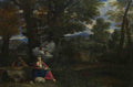 Pier Francesco Mola The Rest on the Flight into Egypt A4 Photo Print