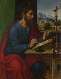 Pier Francesco Sacchi Saint Paul Writing A4 Photo Print