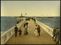 Pier Ostend Vintage A4 Photo Print