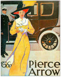 Pierce Arrow 4 Vintage A4 Photo Print