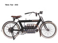 Pierce Four 1910 motorbike A4 Photo Print