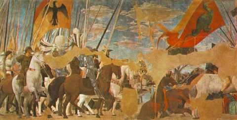 Piero DellFrancescBattle Between Constantine And Maxentius A4 Photo Print