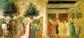 Piero Della Francesca Adoration Of The Holy Wood And The Meeting Of Solomon And The Queen Of Sheba A4 Photo Print