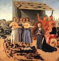 Piero Della Francesca Nativity A4 Photo Print