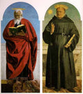 Piero Della Francesca Polyptych Of Saint Augustine 2 A4 Photo Print