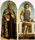Piero Della Francesca Polyptych Of Saint Augustine A4 Photo Print