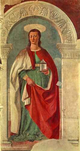 Piero Della Francesca Saint Mary Magdalen A4 Photo Print