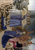Piero della Francesca The Nativity cropped A4 Photo Print