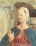 Piero della Francesca annunciation detail(1) Art A4 Photo Print