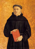 Piero della Francesca augustinian saint Art A4 Photo Print
