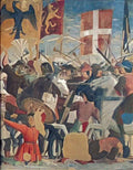 Piero della Francesca battle between heraclius and chosroes detail 1( Art A4 Photo Print