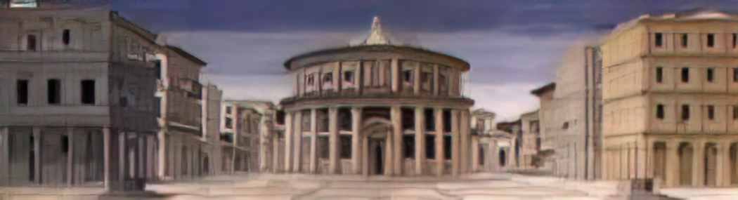 Piero della Francesca ideal city Art A4 Photo Print