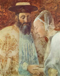 Piero della Francesca meeting between the queen of sheba and king Art A4 Photo Print