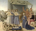 Piero della Francesca nativity 1475(2) Art A4 Photo Print