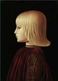 Piero della Francesca portrait of a boy Art A4 Photo Print
